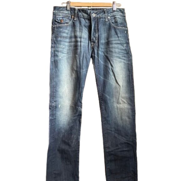 G Star Raw Men's Jeans.  Size:  33 x 34. Button up fly. - Picture 1 of 12